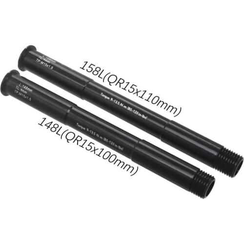 Bicycle Thru Axle MTB Thru axle Bike Shaft Front Hub Skewers Bike Quick Release 15mm Axle for ROCKSHOX Front Fork