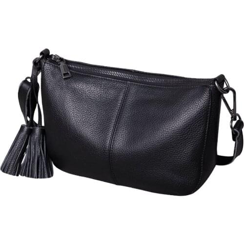 Genuine Leather Crossbody Bags for Women Luxury Handbag Fashion Ladies Shopping Totes Messenger Shoulder Bag Female Shell Purse