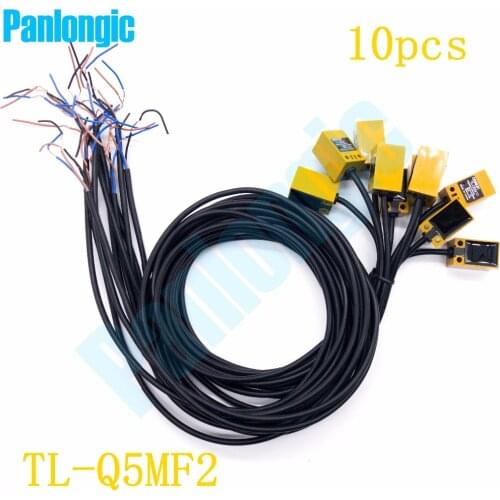 Panlongic 10 PCS Proximity Sensor Switches TL-Q5MF2 5mm DC 10-36V PNP NC Normal Close NEW Free Shipping