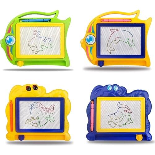 Children Cartoon Magic Writer Magnetic Drawing Scribbling Board Childrens Toy Erasable Drawing Graffiti Board Toy