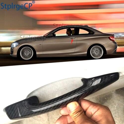 For for BMW 2 series F22 F23 218i 220i M235i 228i 2014 -2018 Accessories 100% real carbon fiber Auto outer door handle cover