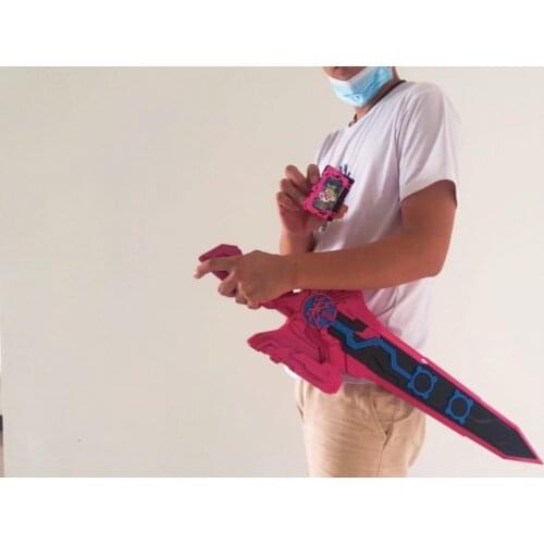 Kamen Rider Slash Onjuuken Suzune Sword Weapon Halloween Carnival Cosplay Party Props Accessories Anime Fans Gift