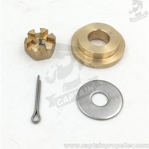 Captain Propeller Hardware Kits Fit Yamaha Outboard 9.9HP F9.9 15HP F15C F15 F20 Thrust Washer/Spacer/Washer/Nut/Cotter Pin