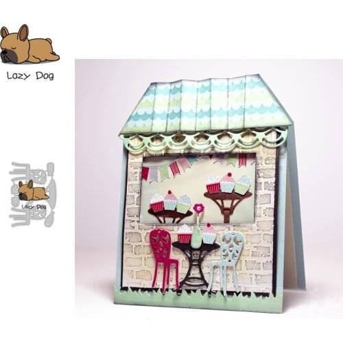 Dining Table And Chair Metal Cutting Dies Scrapbooking Stencil DIY Mold Craft Embossing Die Cuts Card Making New Dies For 2020