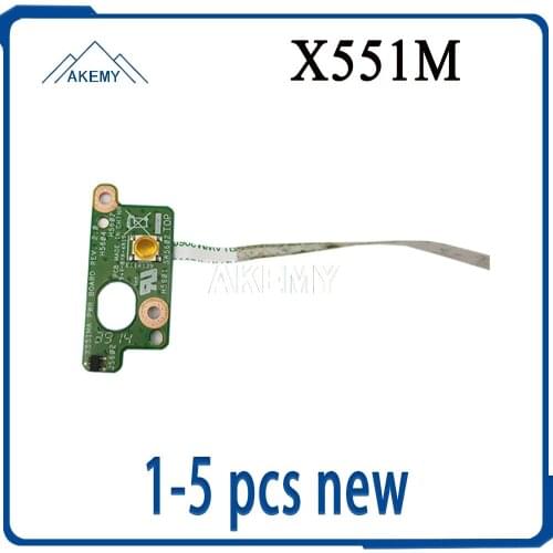 New!!! 1- 10 pcs With Cable For Asus X551 X551M X551MA X551MAV X551C X551CA F551 F551M SWITCH BOARD Power Button Board