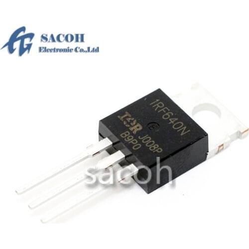 Free Shipping 10Pcs IRF640N IRF640 IRF640A IRF640B or IRF641 or IRF642 or IRF643 TO-220 18A 200V Power MOSFET