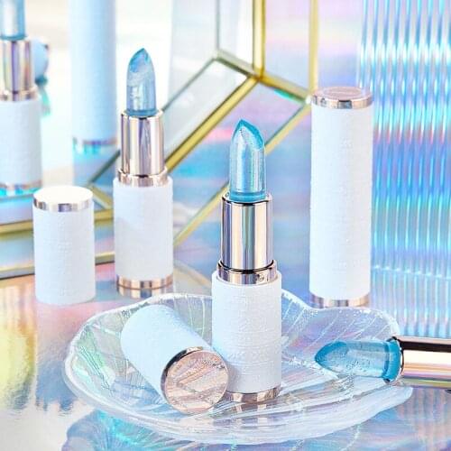 New Product Moisturizing Lip Balm Crystal Temperature Moisturizing Waterproof Lipstick Women Makeup Cosmetics TSLM1