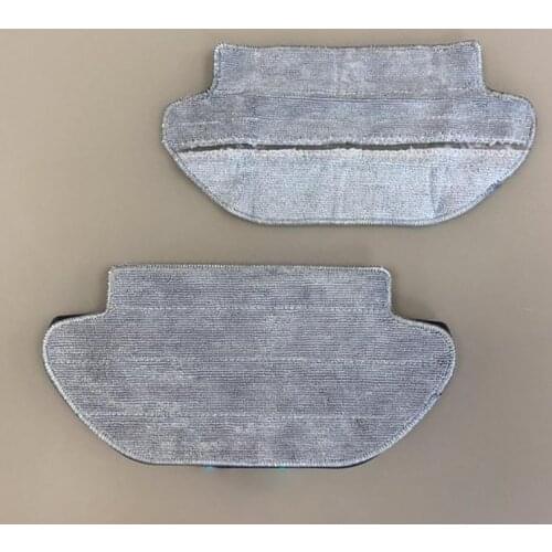 2pcs Drag Dishcloth Mop Cloths for XIAOMI MIJIA Robot Vacuum Cleaner STYJ02YM/ VIOMI V2 PRO/ V3/ SE Smart AI Dust Collector