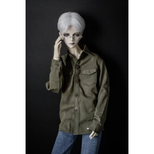 [wamami] Easy To Handle Casual Shirt 2 Colors 1/3 1/4 SD17 Male BJD Dolls Dollfie