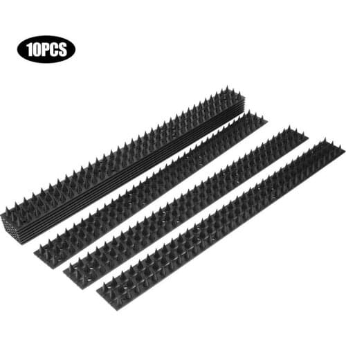 10Pcs Courtyard Fence Wall Anti Climbing Spike Car Bird Repellent Spike for Garden Security Animal Fence Garden Fence Net Fence