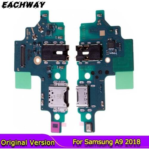 Original USB Charging Dock Flex Cable For Samsung Galaxy A9 2018 A920 A920F A10 A20 A30 A40 A50 A70 Charger Port Connector Board