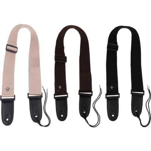 1 piece guitar strap for acoustic guitars (western guitar & classical