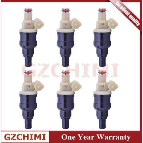 6x Fuel Injector MD156760 For Mitsubishi Eclipse Galant Lanser 1.8 2.0 3.0 INP-057 INP057 Nozzle Fuel Car Engine Injection Valve