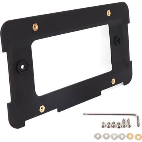 ABS Plastic Rear License Plate Mount Frame Holder Bumper Bracket for BMW Series Car Auto Accessories