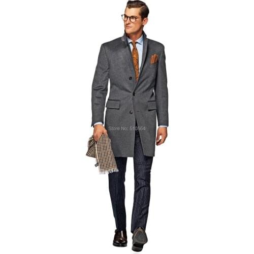 Мужские длинные пальто Annefash China At AliExpress