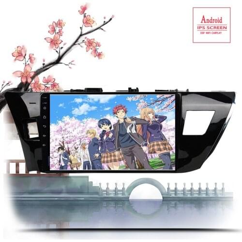 10.0 Inch 2din 6+128G Android 10.0 Car Radio For Toyota Corolla Ralink 2013 2014 2015 2016 GPS Audio Head Unit Multimedia Player