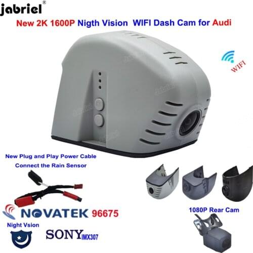 2K 1600P Car DVR Dash Cam for Audi a3 a4 a5 a6 a7 a8 q3 q5 q7 q8 s4 s5 s6 s7 rs3 rs4 rs5 rs6 rs7 tt b5 b6 b7 b8 c5 c6 c7 8p 8v