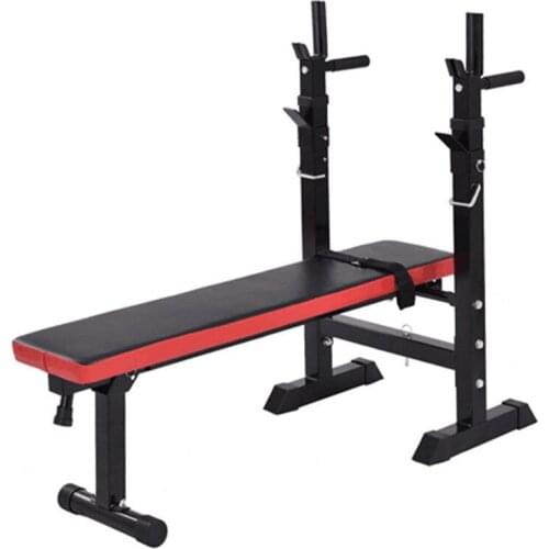 Household Indoor Multifunctional Fast Folding Bench Press Barbell Bed Wear-resistant And Dirt-resistant Weightlifting Bed