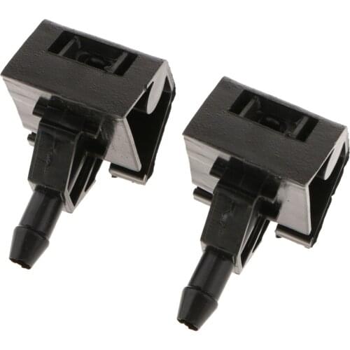 2X Car Front Window Wiper Washer Nozzle Jet Celaner For Nissan Qashqai I MK1