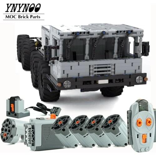 NEW MZKT7930 8X8 off-Road Climbing Truck Remote High-Tech Vehicle Model kits Building Blocks Bricks DIY Toys gift Fit For 22149