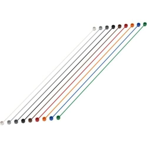 10PCS Building Blocks 63142 14225 1x30 String with End Studs Bricks Assembles Particle DIY Education Part Toy For Children Gift