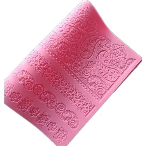 Lace silicone mold cake tool silicone baking mold cake decoration tool cocina accesorios de coci...KLM