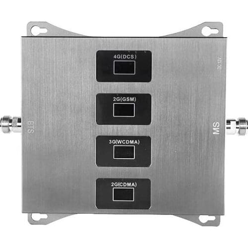Powerful 2g 3g 4g 5g five band Signal amplifier 700 850 900 1800 2100mhz mobile phone signal booster