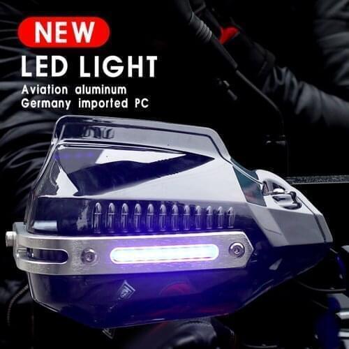 Motorcycle Hand Guards LED Light Hand Guard Shield Windproof FOR nmax xmax 300 z900 versys 650 z1000 z800 er6n z650 ninja300