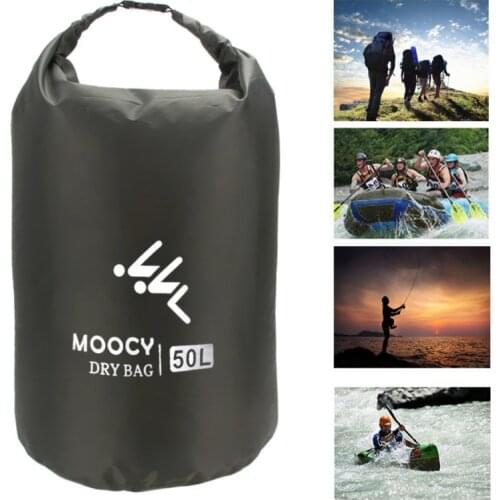 5L/20L/50L Ultralight Swimming Bag Quick Dry Outdoor Nylon Kayaking River Storage Drifting PVC Waterproof Rafting Drifting Bag