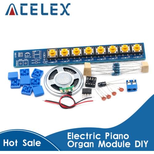 1set DIY Kit NE555 Component Electronics Electric Piano Organ Module