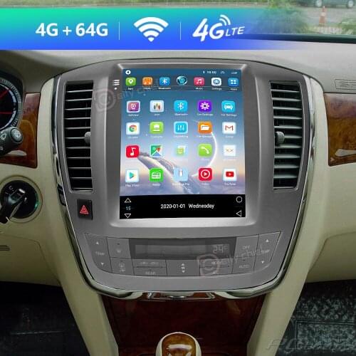Car radio Tesla style Car Radio Multimedia Video Player Navigation GPS Android For For Buick Lacrosse 2006 2007 2008
