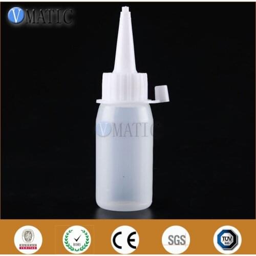 Free Shipping Quality 2Pcs 30cc/ml Alcohol Glue Bottle/ Glue Soft Bottle