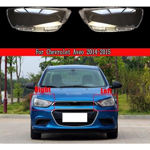 Headlight Lampshade Lampcover Head Lamp light Covers For Chevrolet Aveo 2014 2015 Headlamp Lens Car Replacement Auto Shell Cover