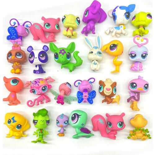 Pet shop Collection Figure Collie Dog unicorn Rabbit Squirrel Animals Cute Kid boys girls ToysLPS Figure Gift