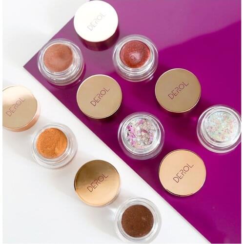 Monochrome Mashed Potato Eye Shadow Pearly Sequins Long Lasting Waterproof Brighten Natural Waterproof Eyeshadow TSLM2