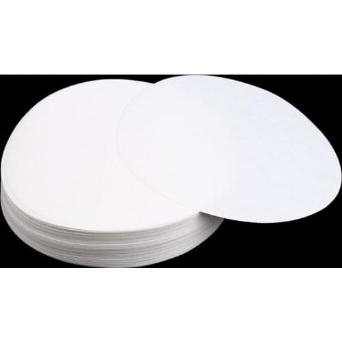 Set of 100 Pieces Lab Ashless Quantitative Filter Paper Circles 30-50um Dia. 70/ 90/ 110/ 125/ 150mm