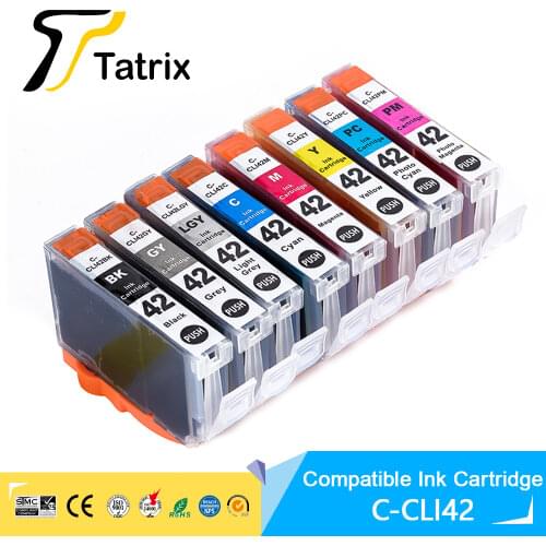 New Ink Cartridge CLI-42 CLI42 With Chip Compatible For Canon PIXMA Pro-100 100S Printer