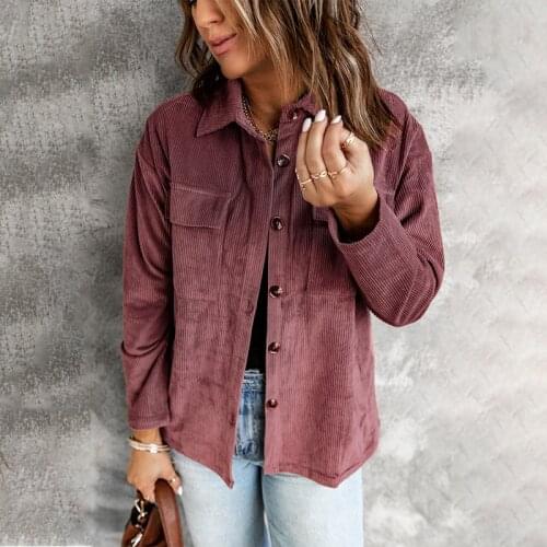 ROSYLION Women's Corduroy Shirts