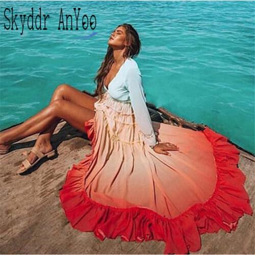 SKyddr AnYoo Summer Dresses With Buttons