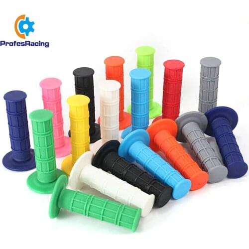 Universal Motorcycle poignee moto HOTl Soft Rubber 22mm 7/8" Hand Grips For Honda Kawasaki Yamaha Suzuki BMW MX Pit Dirt Bik