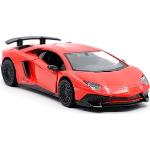 High Simulation Exquisite Diecasts&Toy Vehicles: RMZ city Car Styling Aventador LP750-4 SV Supersport 1:36 Alloy Diecast Model