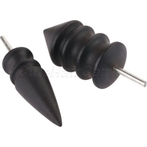 1pc Leather Edge Electric Polishing Sandalwood Leathers Craft DIY Tools Purple Sandalwood Grinding Head