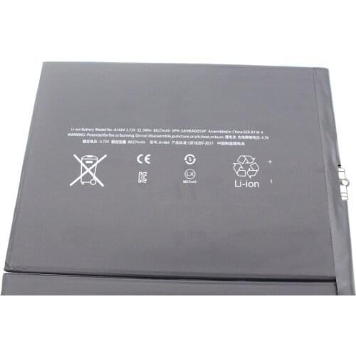10pcs /lot 8827mAh 0 zero cycle Replacement Battery For iPad Air 5 A1484 A1474 A1475 3.73V Tablet Battery Bateria Batteries