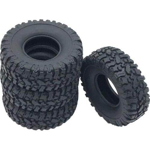 4pcs Tires for WPL B-1 B-14 B-24 B24 1/16 RC Car Rock Crawler