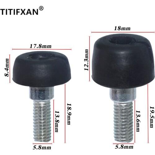 2PCS Auto rubber screw fasteners clip for Toyota Corolla Camry Crown Reiz RAV4 front bumper center mesh grille fixed