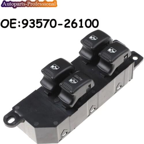 For H yundai Santa Fe 2001-2006 Car styling Electric Power Window Switch Master Controller Switch 93570-26100 9357026100