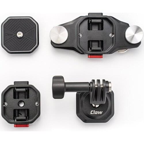 Ulanzi Claw Quick Strap Quick Release Device Plate Board Shoulder Clamp Adapter for DSLR Gopro Action Camera Tripod Adapter