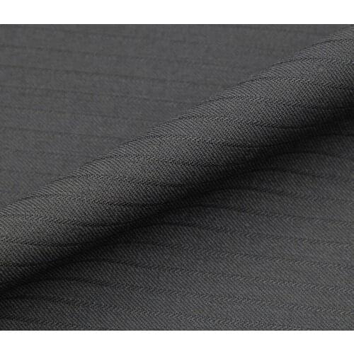 Black striped design wool worsted fabric 250g/meter 100% pure wool fabric,WF184