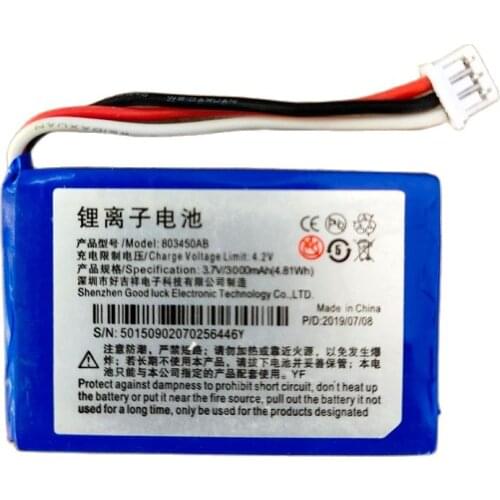 HNBAAA600-31 Battery for Huawei F316 F317 F202 F360 Phone New NI-MH Rechargeable Accumulator Pack Replacement 3.6V 3 Lines+Plug