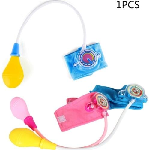 G2AD Children Simulation Family Doctor Toy Small Nurse Mini Blood Pressure Meter Baby Boys Girls Funny Game Cosplay Play